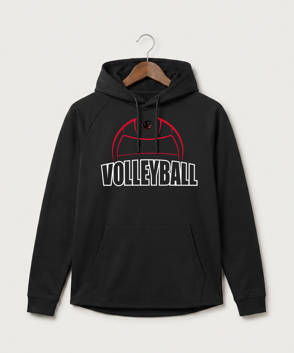 Tracy-Milroy-Balaton High School Volleyball (Girls) - Black Hoodie - Full Front