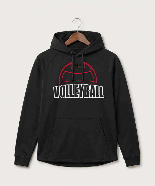 Tracy-Milroy-Balaton High School Volleyball (Girls) - Black Hoodie - Full Front