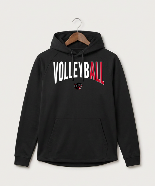 Tracy-Milroy-Balaton High School Volleyball (Girls) - Black Hoodie - Full Front