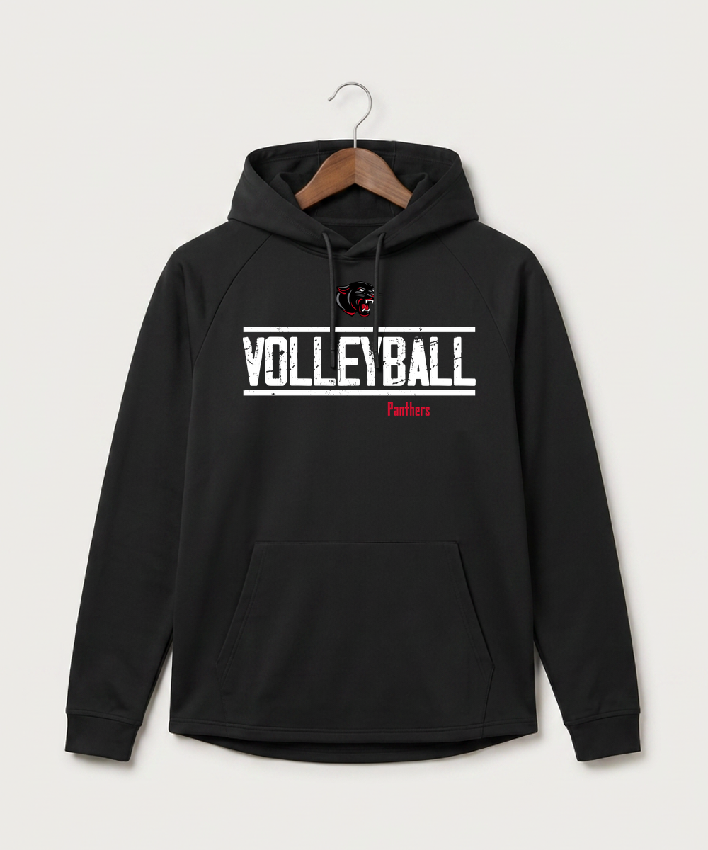 Tracy-Milroy-Balaton High School Volleyball (Girls) - Black Hoodie - Full Front