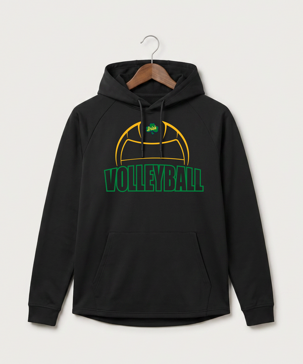 Rosemount High School Volleyball (Girls) - Black Hoodie - Full Front