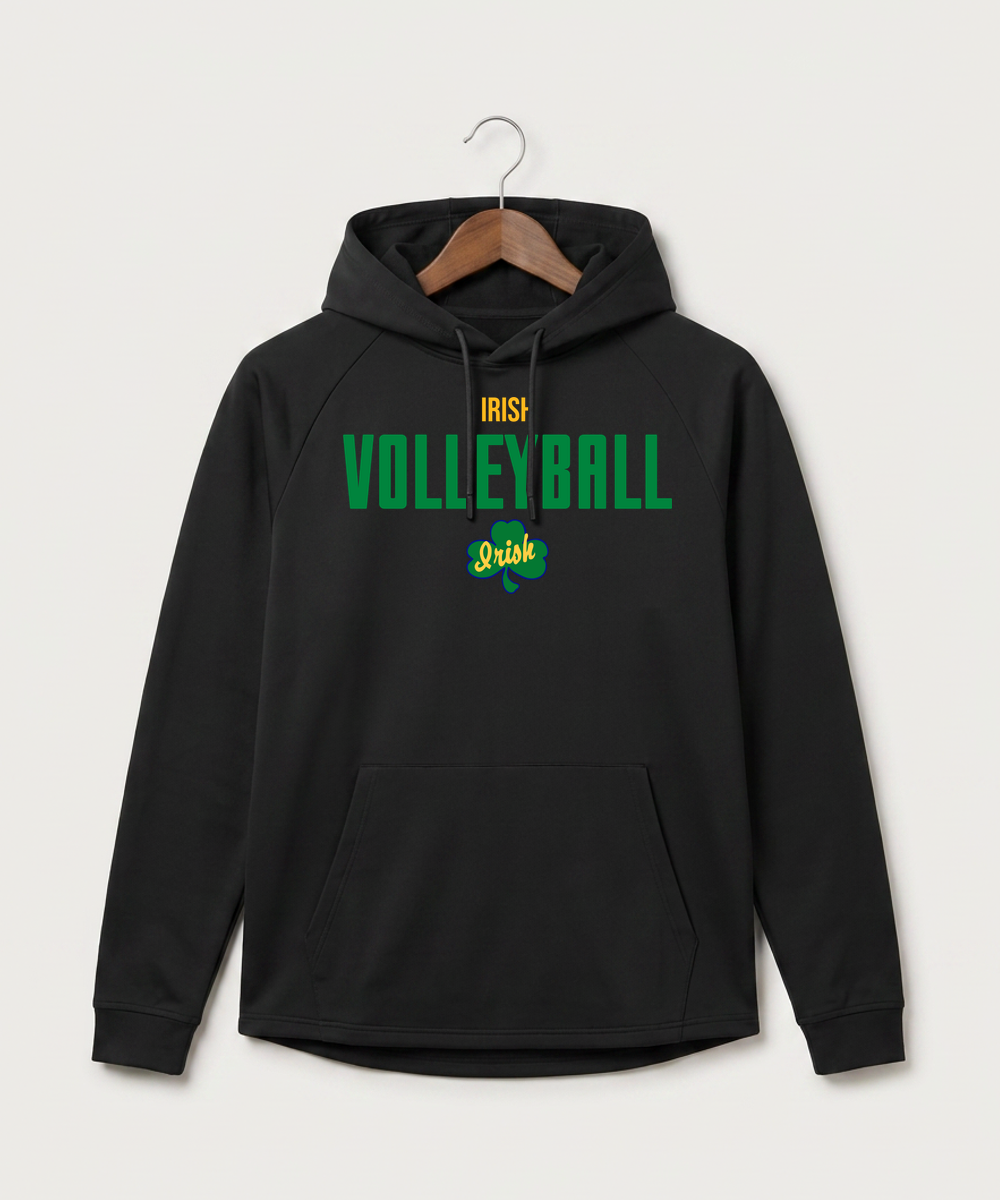 Rosemount High School Volleyball (Girls) - Black Hoodie - Full Front