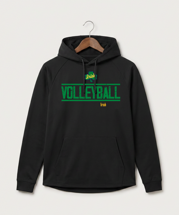Rosemount High School Volleyball (Girls) - Black Hoodie - Full Front