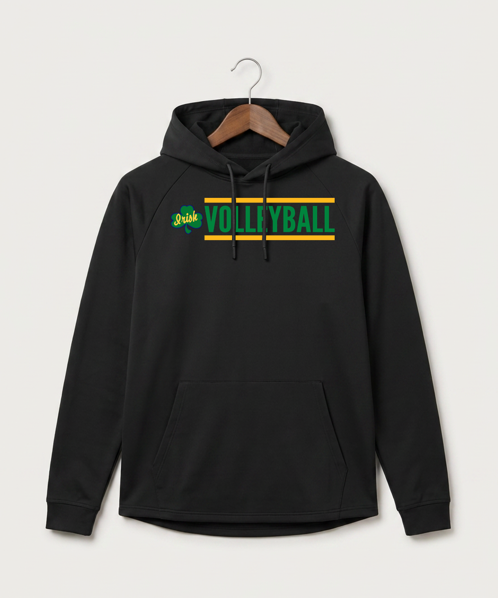 Rosemount High School Volleyball (Girls) - Black Hoodie - Full Front