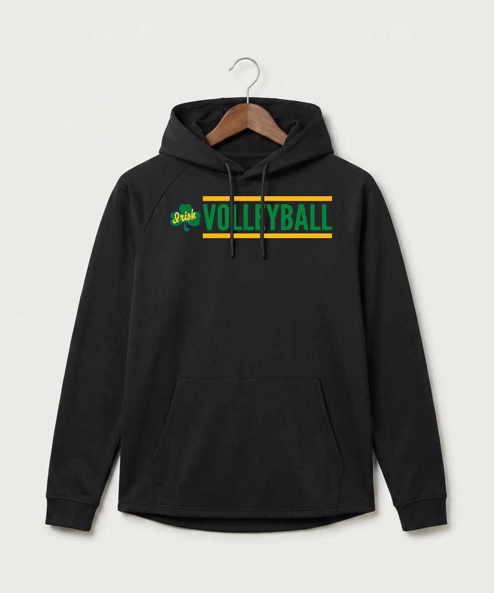 Rosemount High School Volleyball (Girls) - Black Hoodie - Full Front