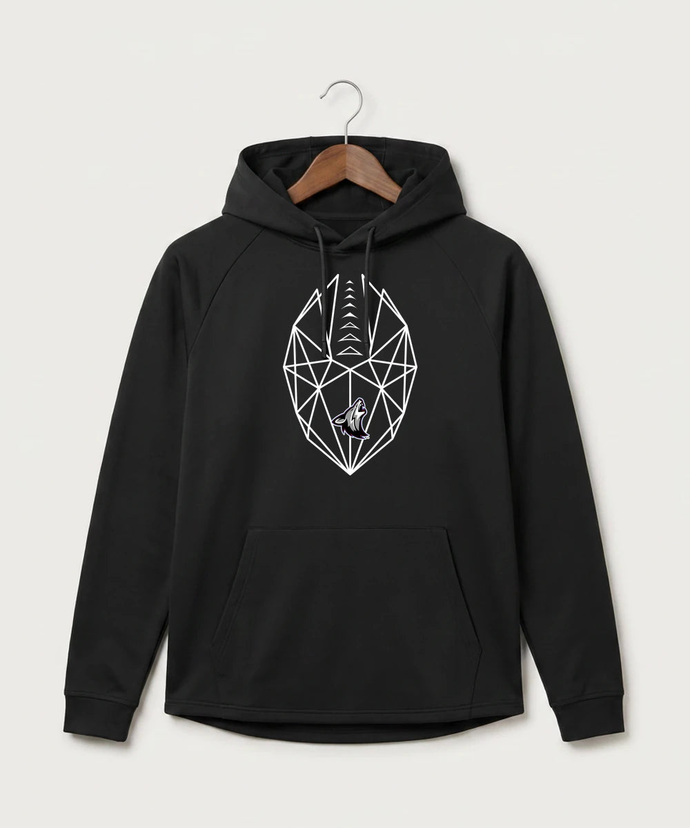 Heron Lake-Okabena High School Football (Boys) - Black Hoodie - Full Front