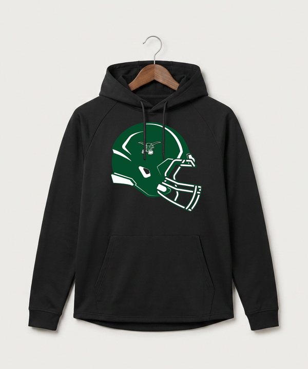 West Fargo High School Football (Boys) - Black Hoodie - Full Front