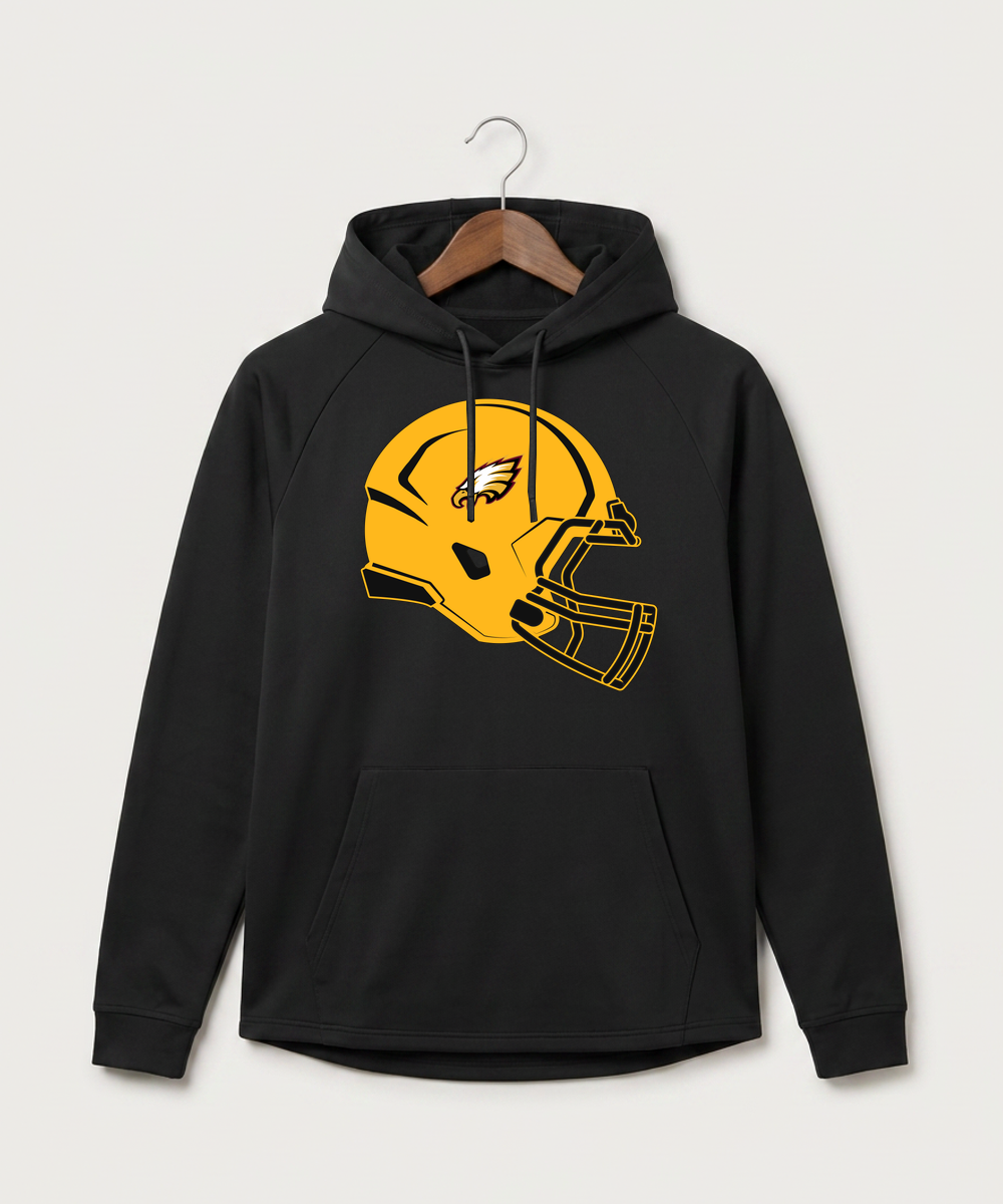 Dover-Eyota High School Football (Boys) - Black Hoodie - Full Front