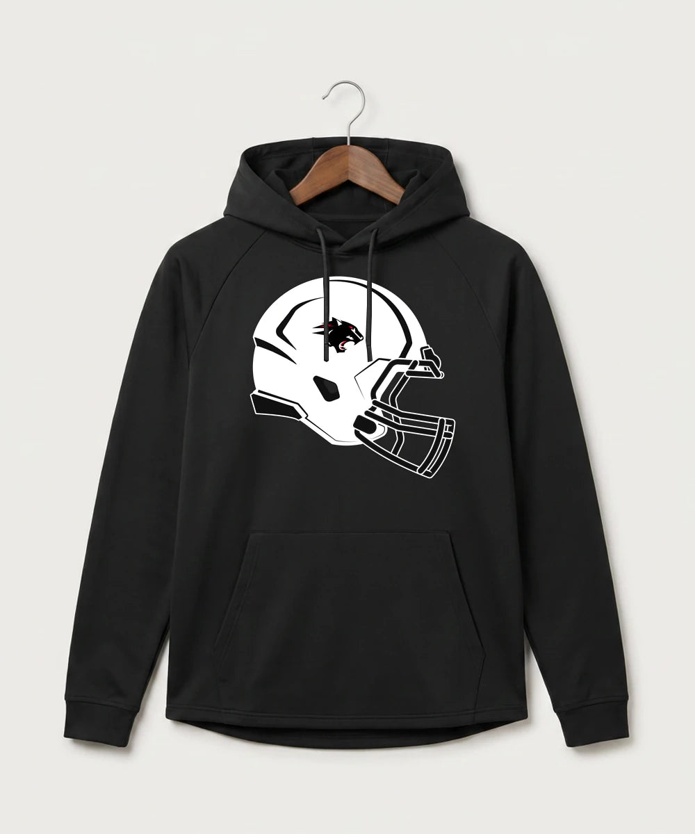 Nrheg Panthers High School Football (Boys) - Black Hoodie - Full Front