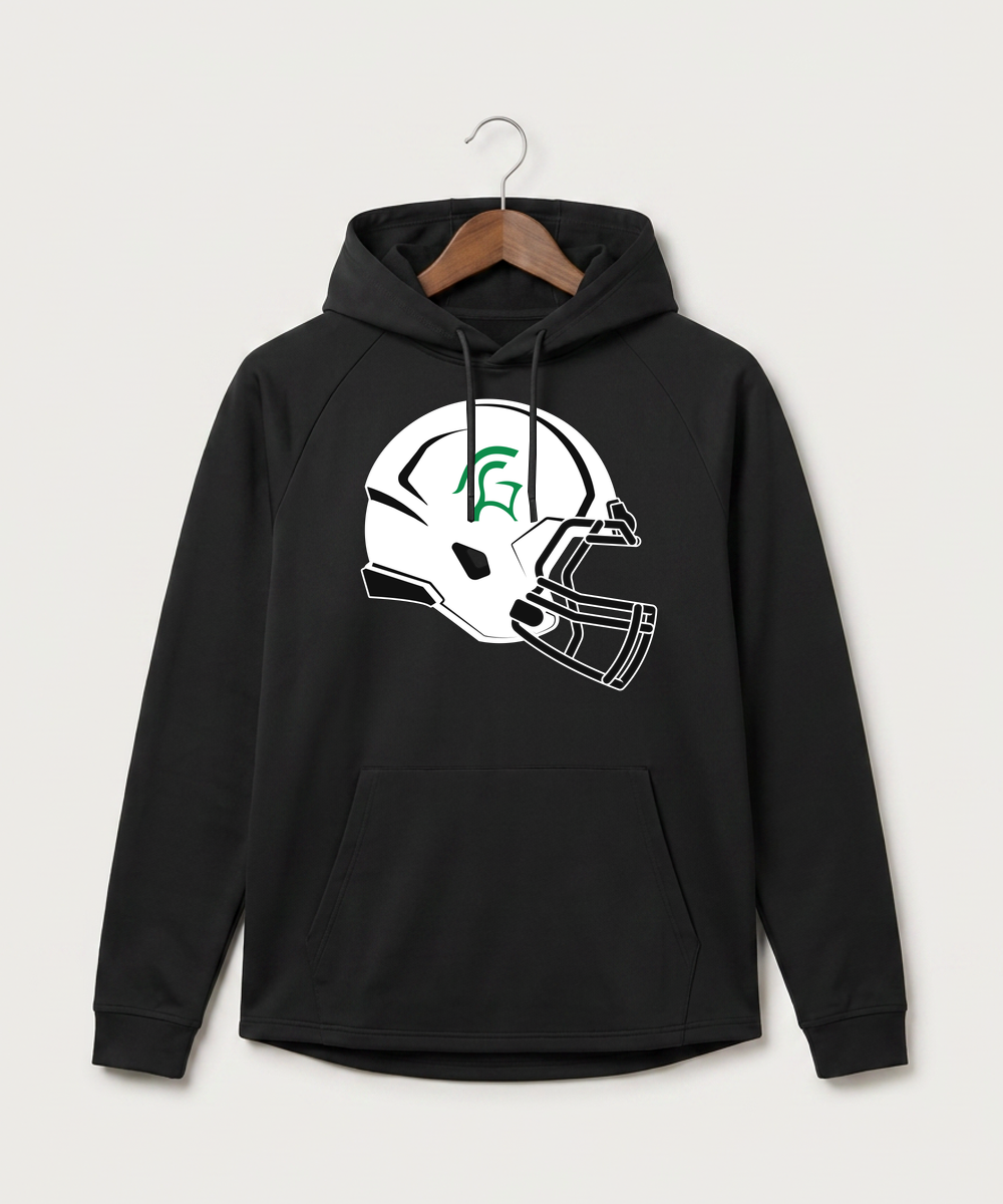 La Crescent High School Football (Boys) - Black Hoodie - Full Front
