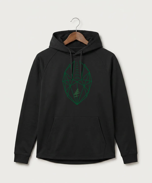 DC Everest High School Football - Black Hoodie - Full Front