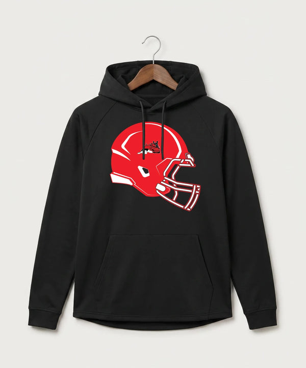 Fulton High School Football (Boys) - Black Hoodie - Full Front