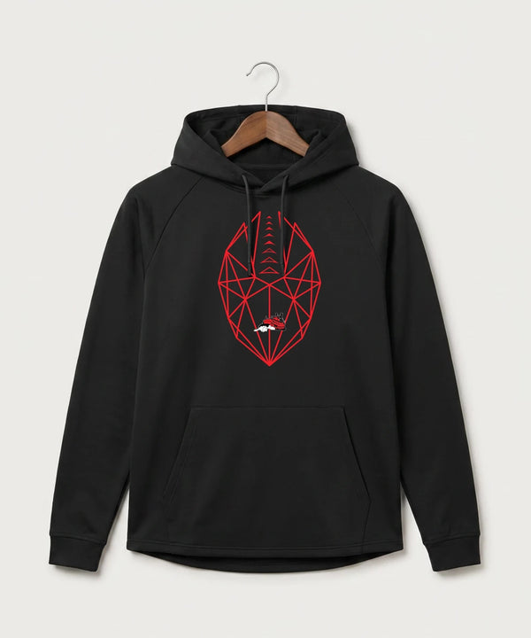 Fulton High School Football (Boys) - Black Hoodie - Full Front