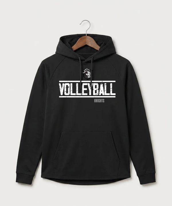 Kingsland High School Volleyball (Girls) - Black Hoodie - Full Front