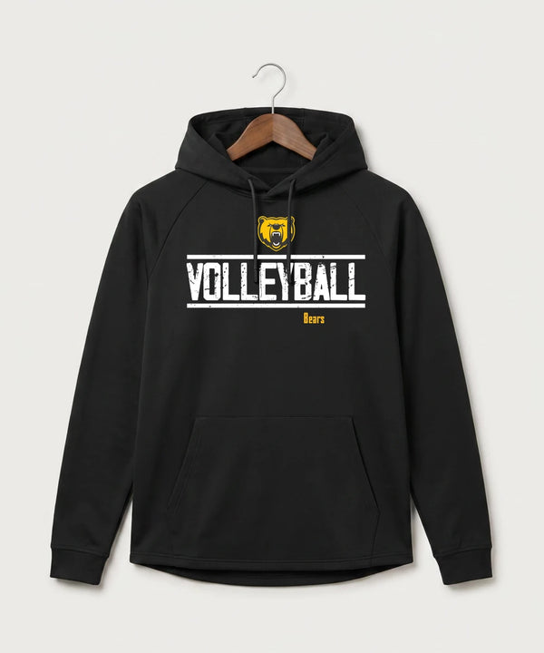 Byron High School Volleyball (Girls) - Black Hoodie - Full Front