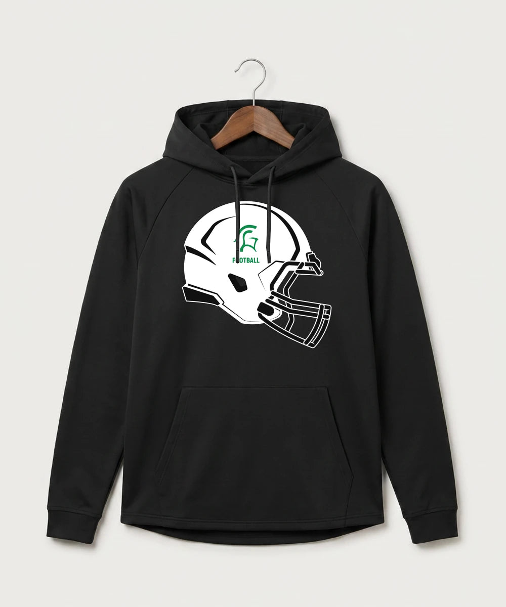La Crescent-Hokah High School Football (Boys) - Black Hoodie - Full Front