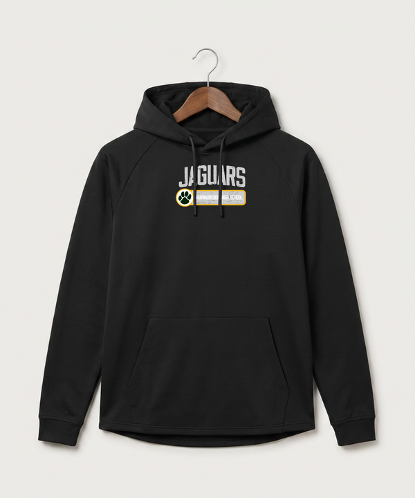 Ashwaubenon High School General (Sandbox) - Black Hoodie - Full Front
