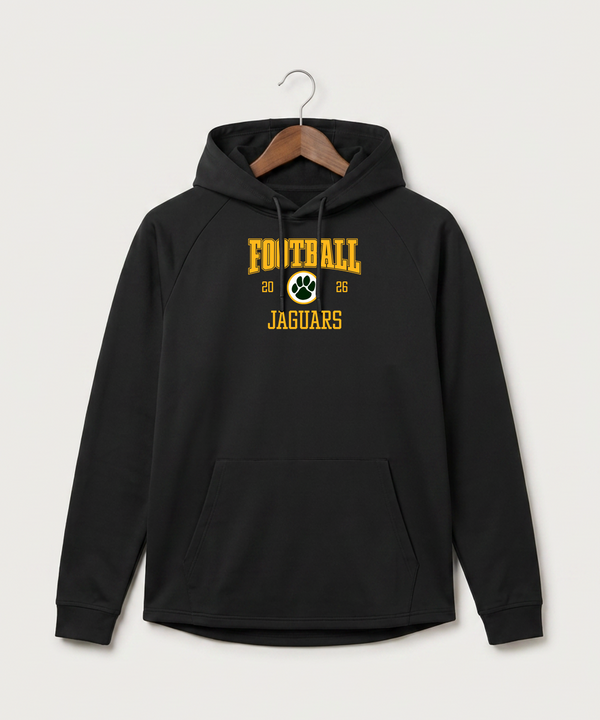 Ashwaubenon High School Football (Boys) (Sandbox) - Black Hoodie - Full Front