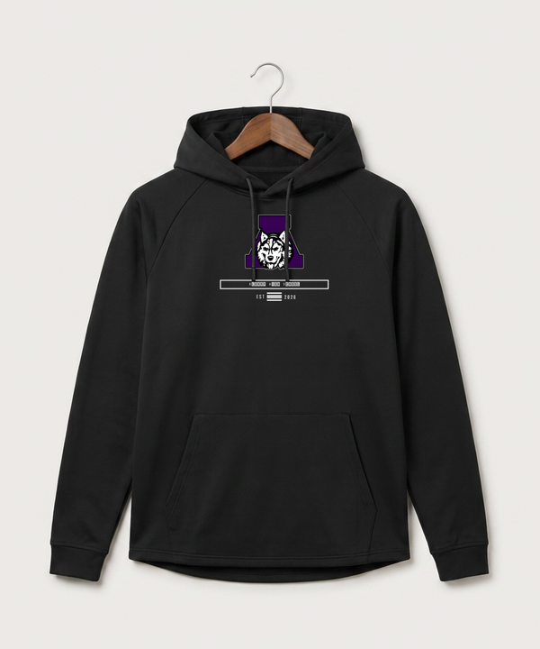 Albany High School Athletics - Black Hoodie - Full Front