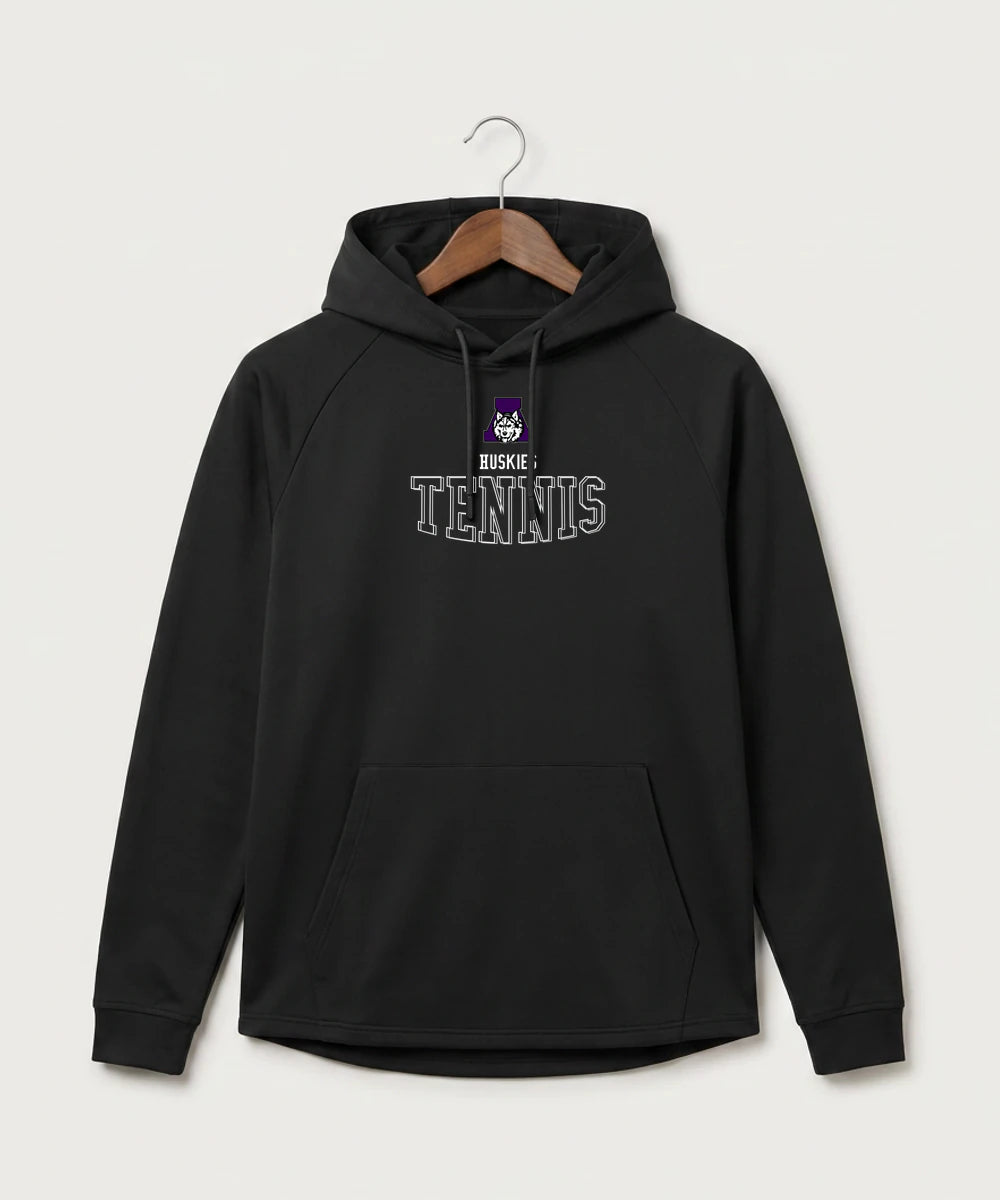 Albany High School Tennis (Boys) - Black Hoodie - Full Front