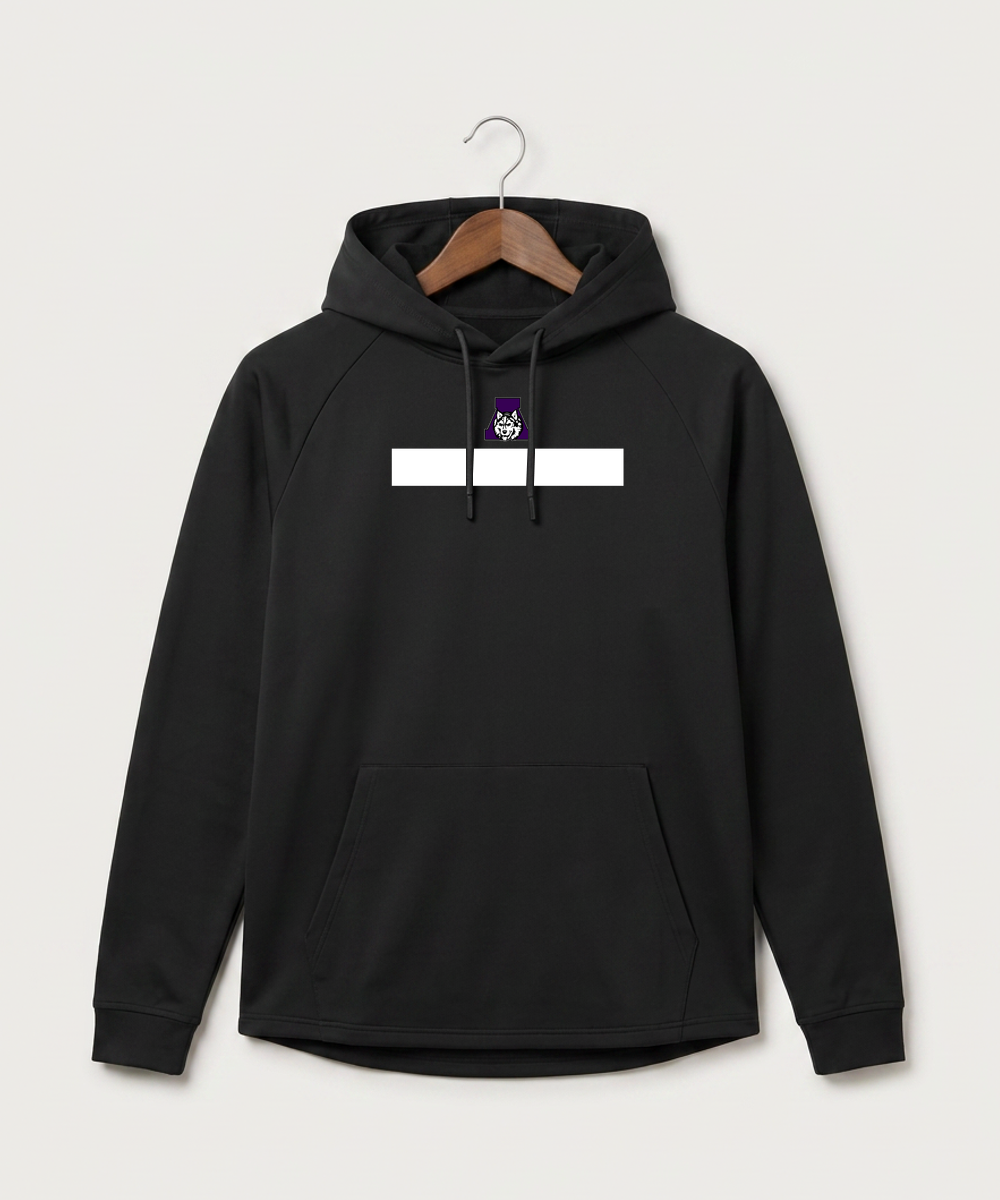 Albany High School Athletics - Black Hoodie - Full Front