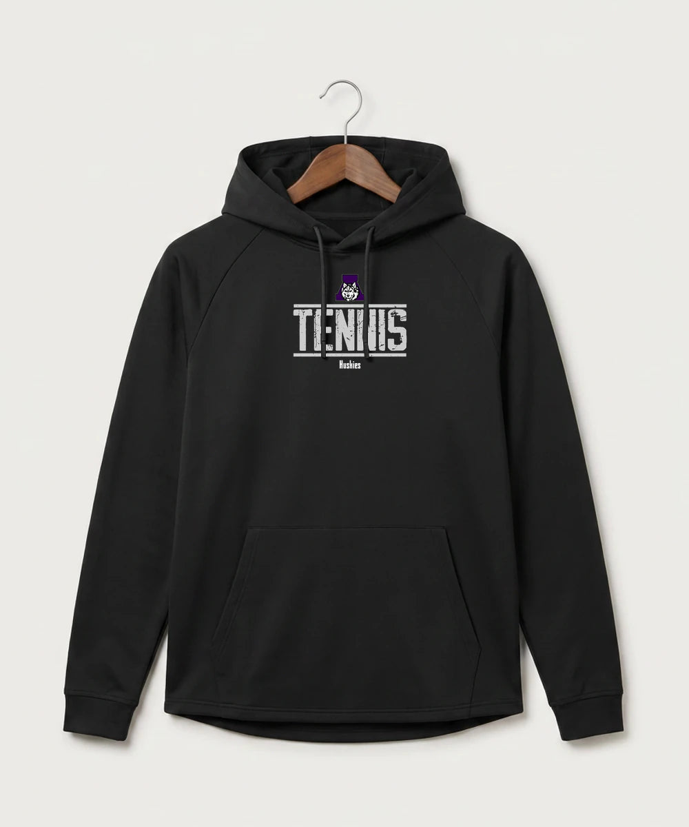 Albany High School Tennis (Boys) - Black Hoodie - Full Front
