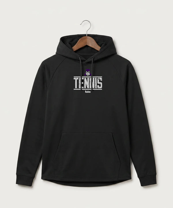 Albany High School Tennis (Boys) - Black Hoodie - Full Front
