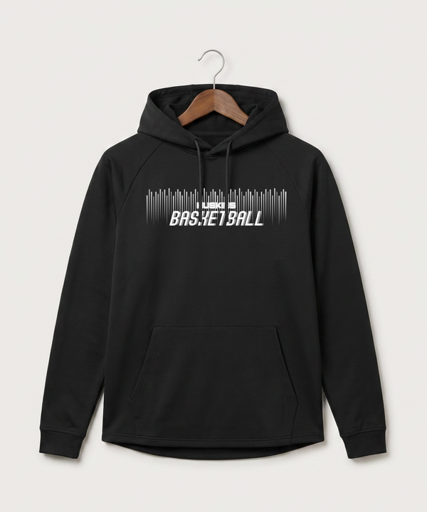 Albany High School Basketball (Boys) - Black Hoodie - Full Front