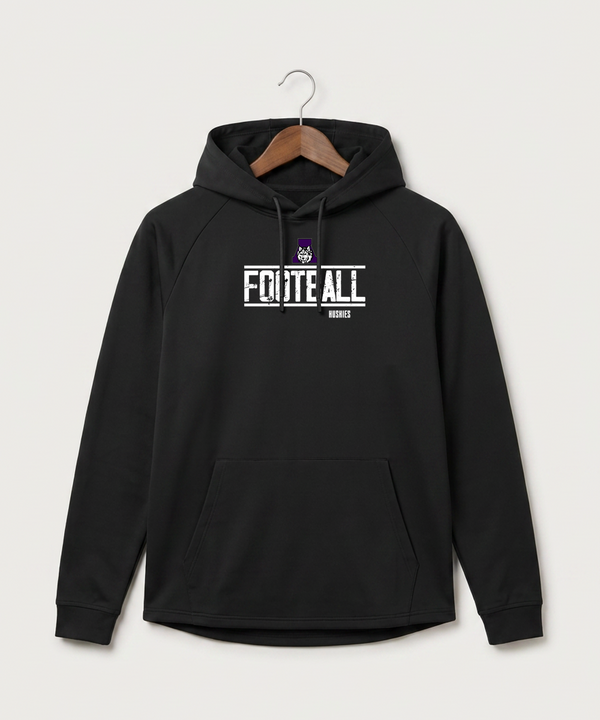 Albany High School Football (Boys) - Black Hoodie - Full Front