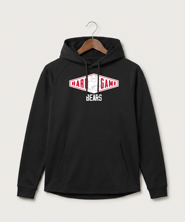 Bertha Hewitt High School Football (Boys) - Black Hoodie - Full Front
