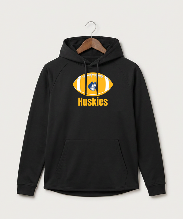 Bigfork Senior High School Football (Boys) - Black Hoodie - Full Front