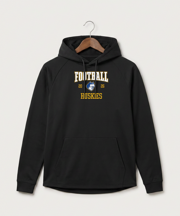 Bigfork Senior High School Football (Boys) - Black Hoodie - Full Front