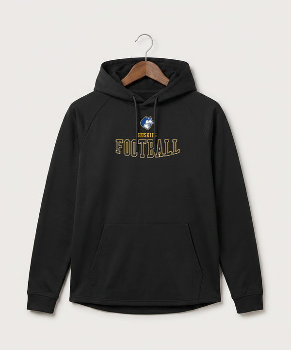 Bigfork Senior High School Football (Boys) - Black Hoodie - Full Front