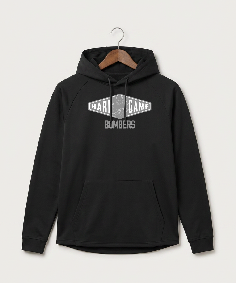 Braham Area High School Football (Boys) - Black Hoodie - Full Front