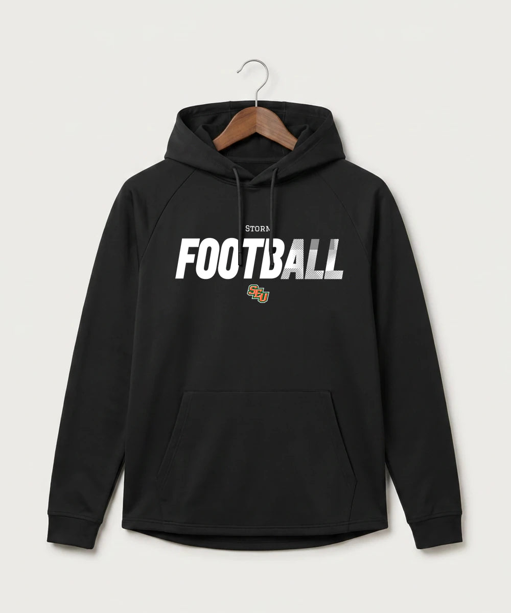 Sleepy Eye United Football (Boys) - Black Hoodie - Full Front