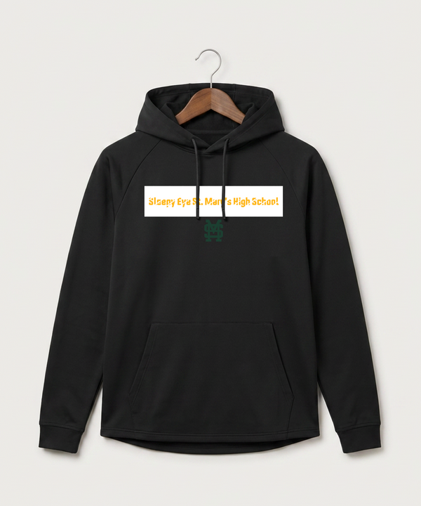 Sleepy Eye St. Mary's High School Athletics - Black Hoodie - Full Front