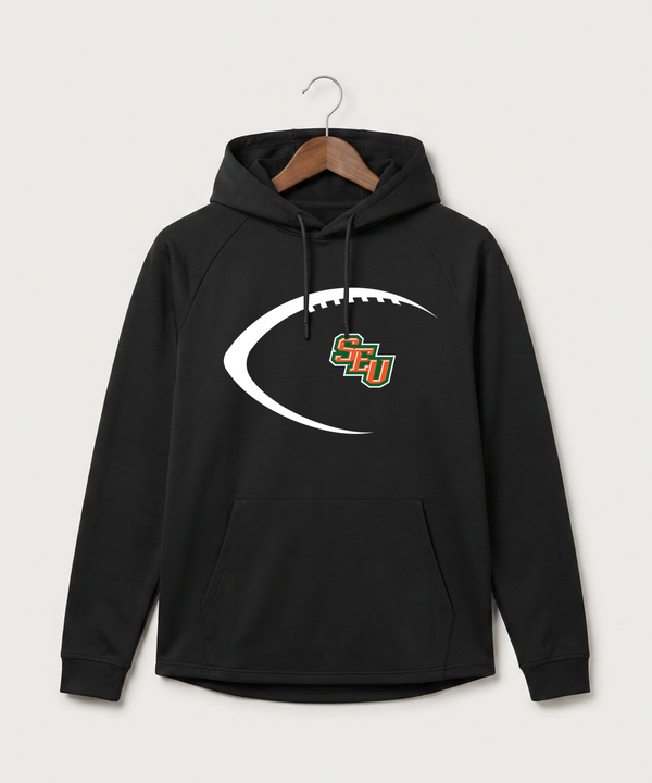 Sleepy Eye United Football (Boys) - Black Hoodie - Full Front