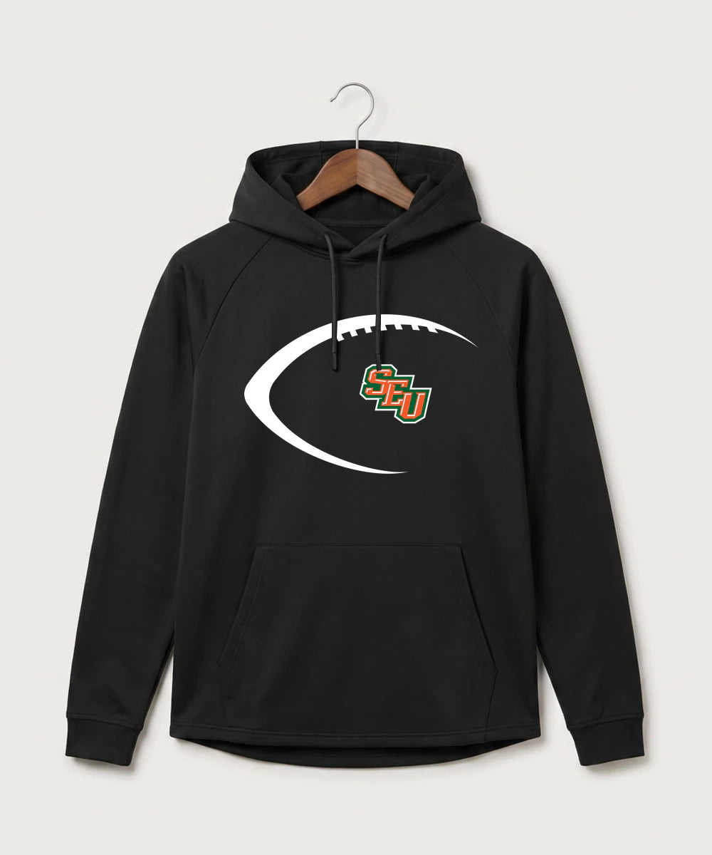 Sleepy Eye United Football (Boys) - Black Hoodie - Full Front