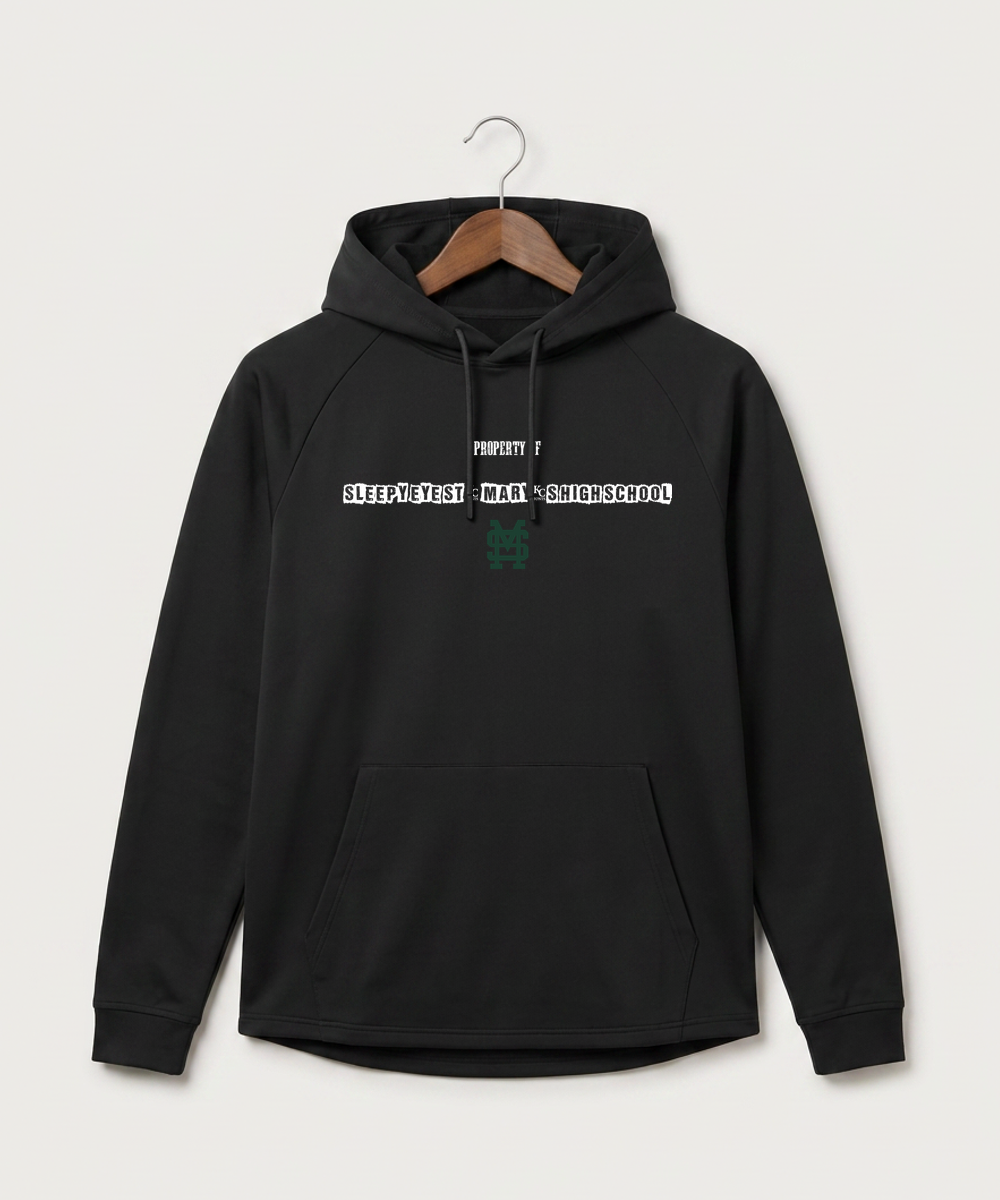 Sleepy Eye St. Mary's High School Athletics - Black Hoodie - Full Front