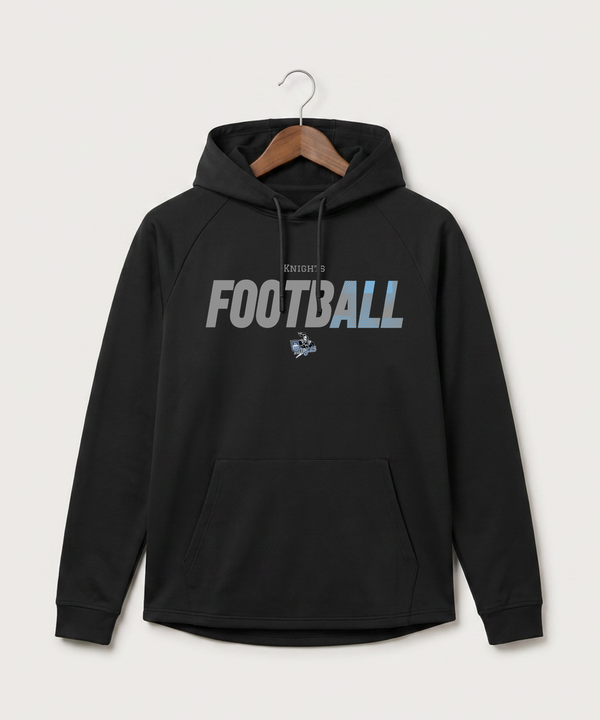 Russell-Tyler-Ruthton High School Football (Boys) - Black Hoodie - Full Front