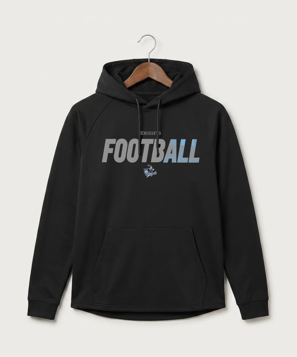 Russell-Tyler-Ruthton High School Football (Boys) - Black Hoodie - Full Front