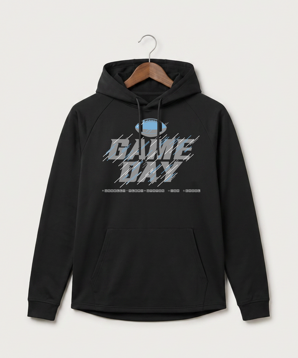Russell-Tyler-Ruthton High School Football (Boys) - Black Hoodie - Full Front