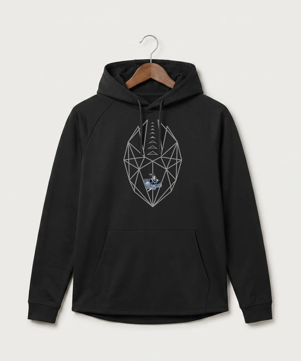 Russell-Tyler-Ruthton High School Football (Boys) - Black Hoodie - Full Front