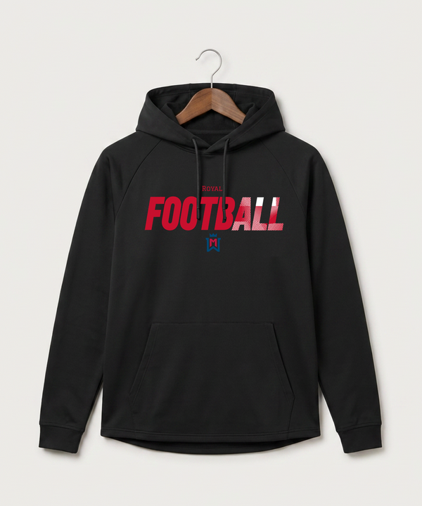 Watertown Mayer High School Football (Boys) - Black Hoodie - Full Front