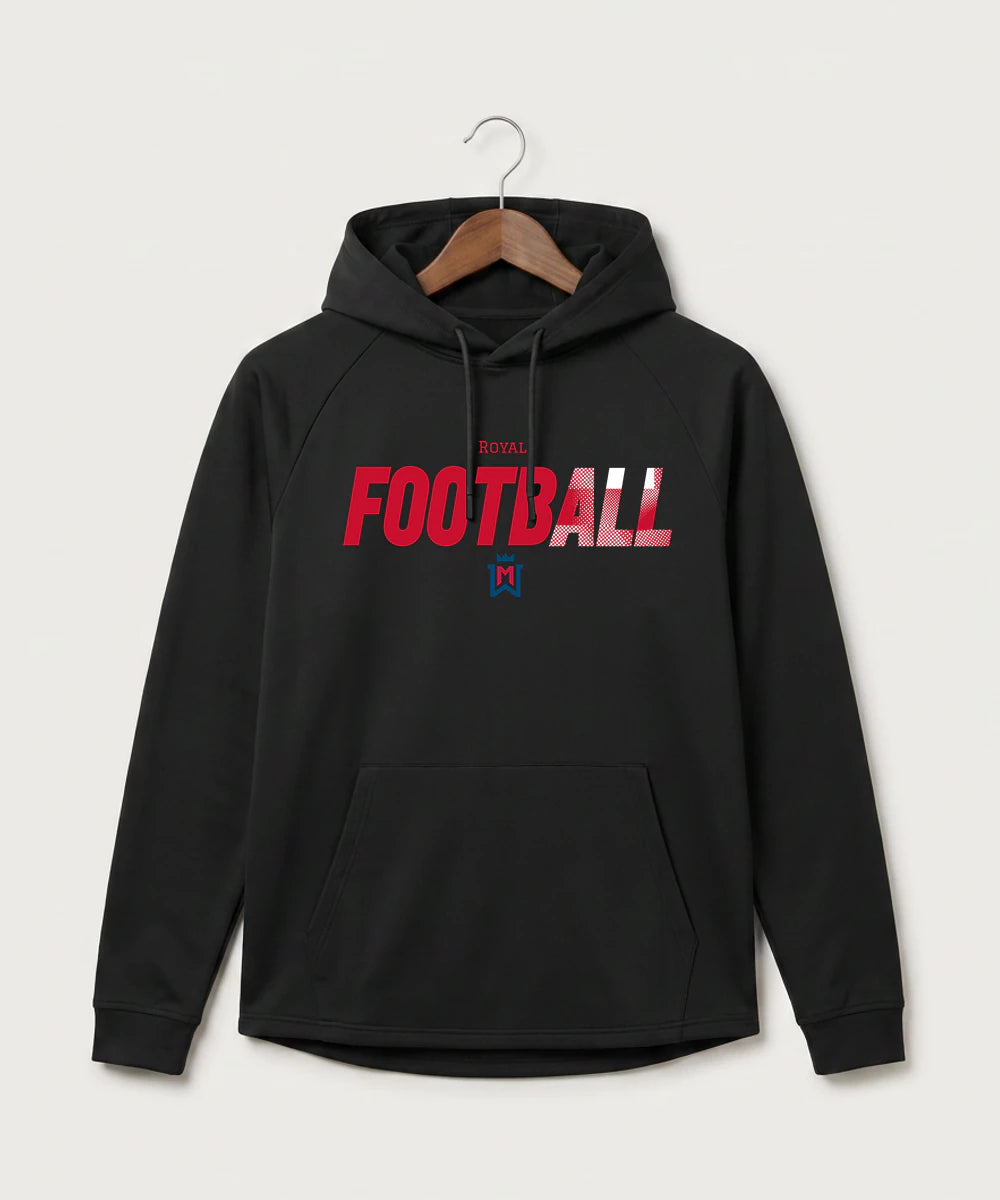 Watertown Mayer High School Football (Boys) - Black Hoodie - Full Front