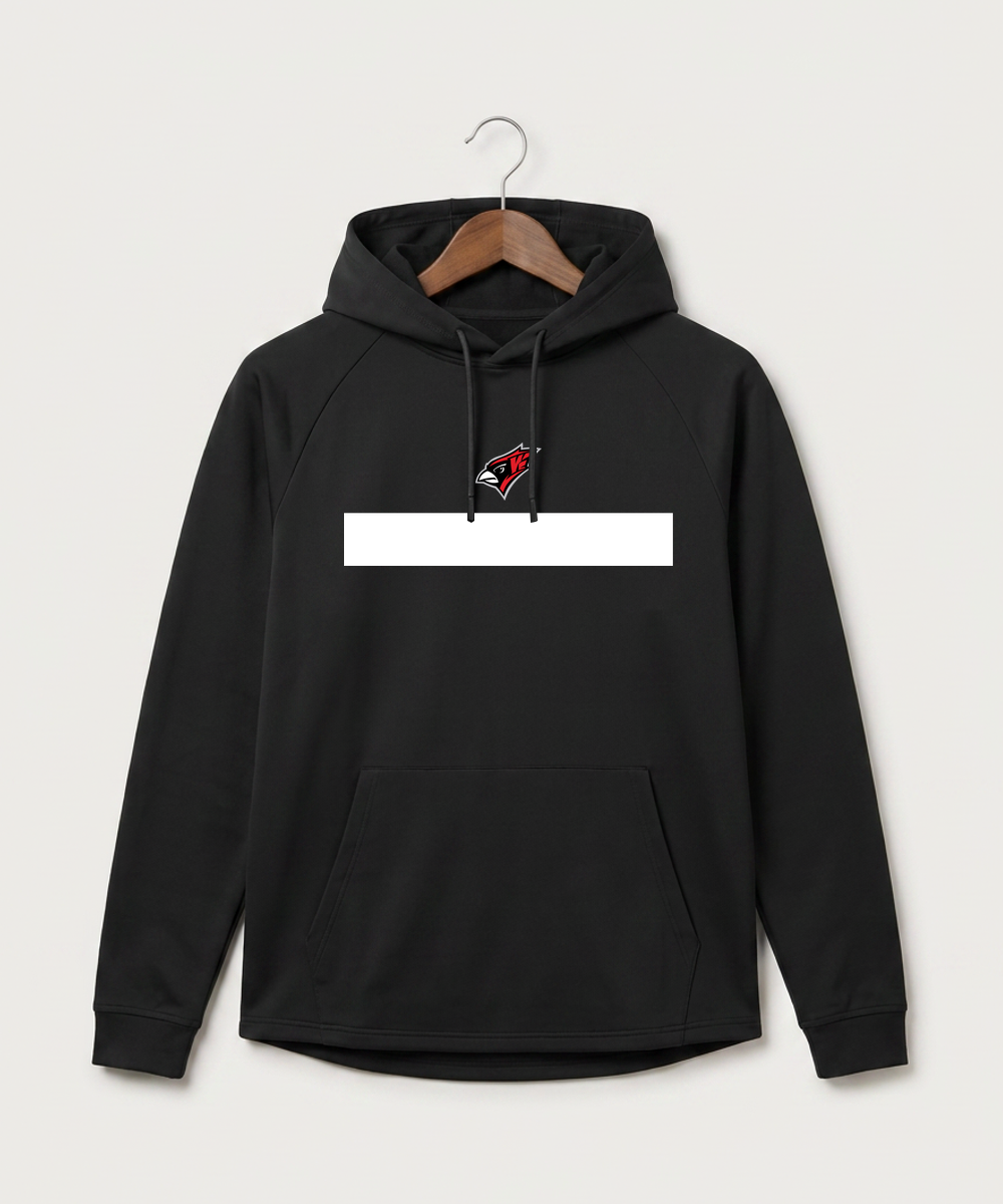 Willmar High School Athletics - Black Hoodie - Full Front