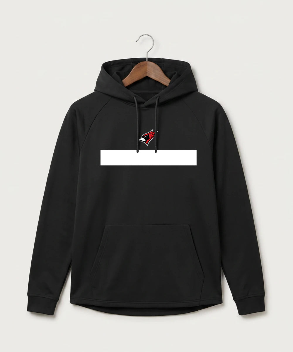 Willmar High School Athletics - Black Hoodie - Full Front