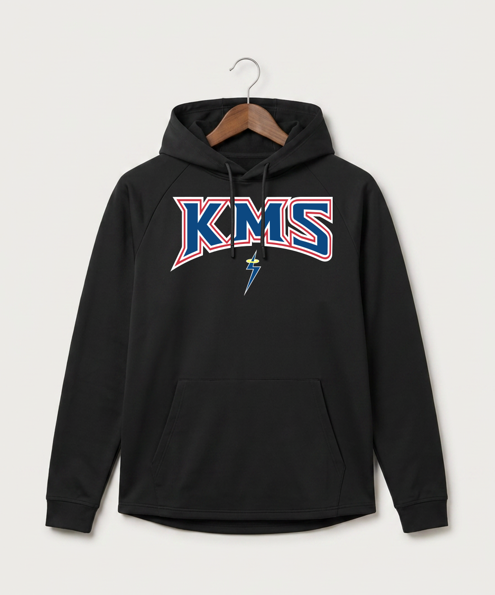 Kerkhoven-Murdock-Sunburg High School Football (Boys) - Black Hoodie - Full Front
