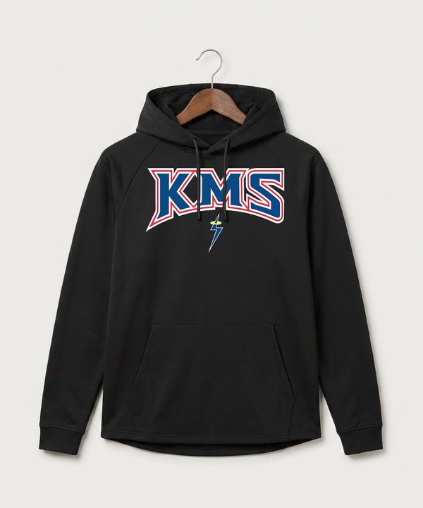 Kerkhoven-Murdock-Sunburg High School Football (Boys) - Black Hoodie - Full Front