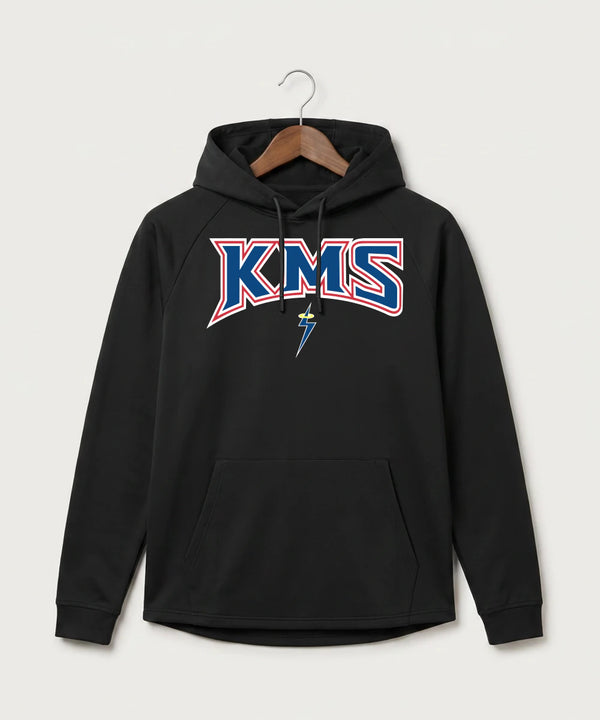 Kerkhoven-Murdock-Sunburg High School Football (Boys) - Black Hoodie - Full Front